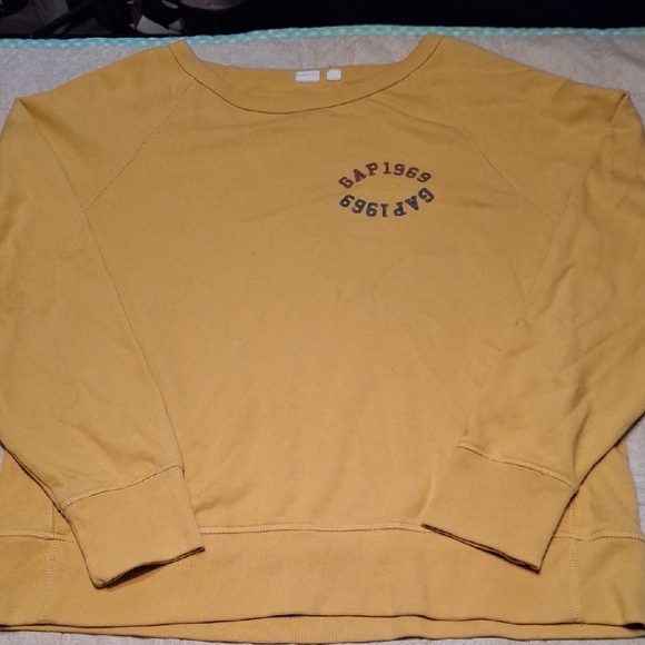 GAP Sweaters - GAP Women's Mustard Crew Neck Sweater